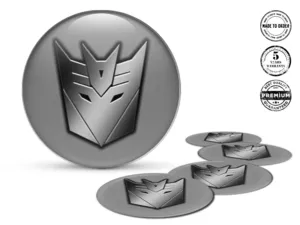 Domed Stickers 3D Quantum Racing Horizon